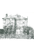 Graphite Pencil Drawing House